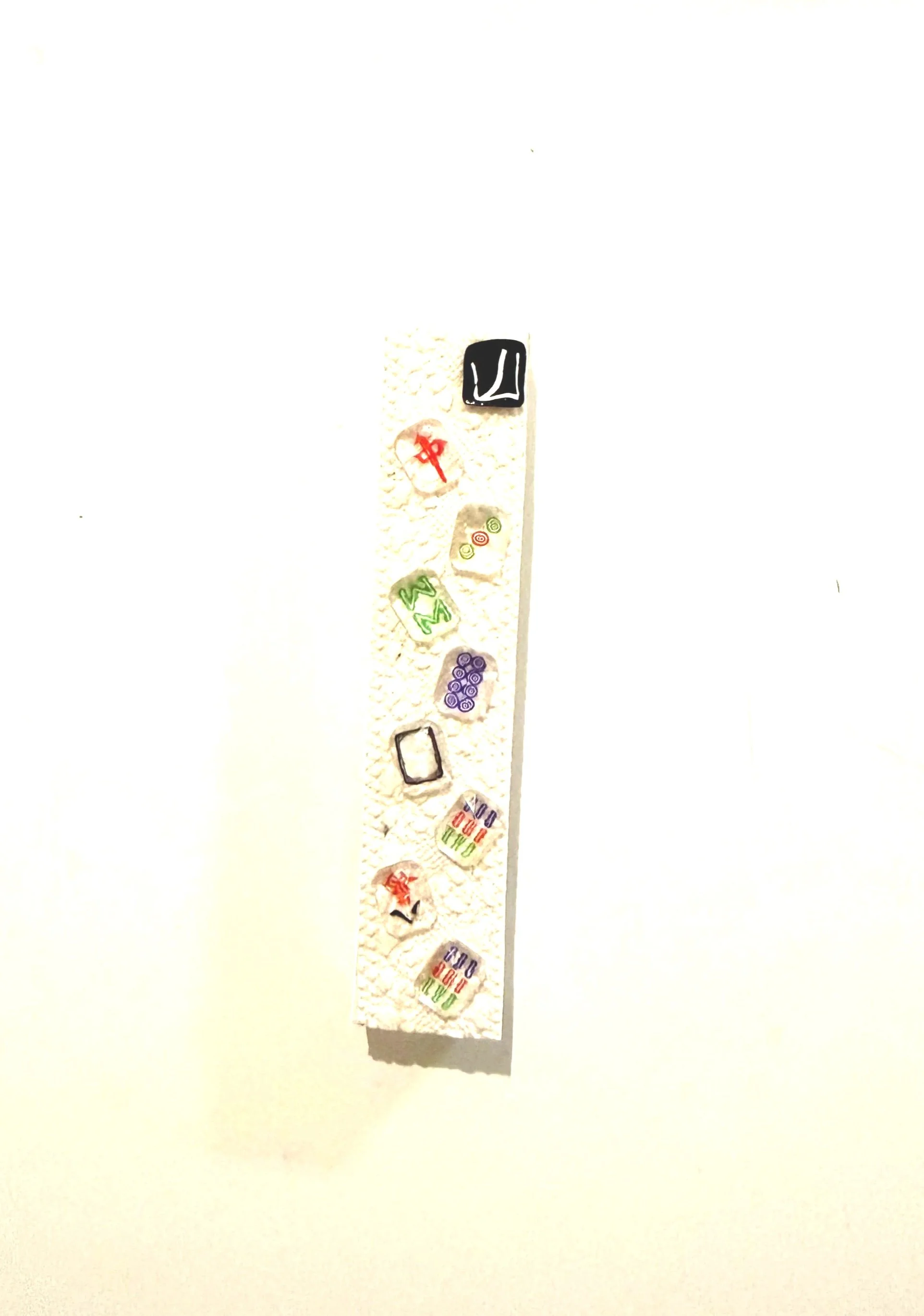 "Mad for Mahjongg" Mezuzah