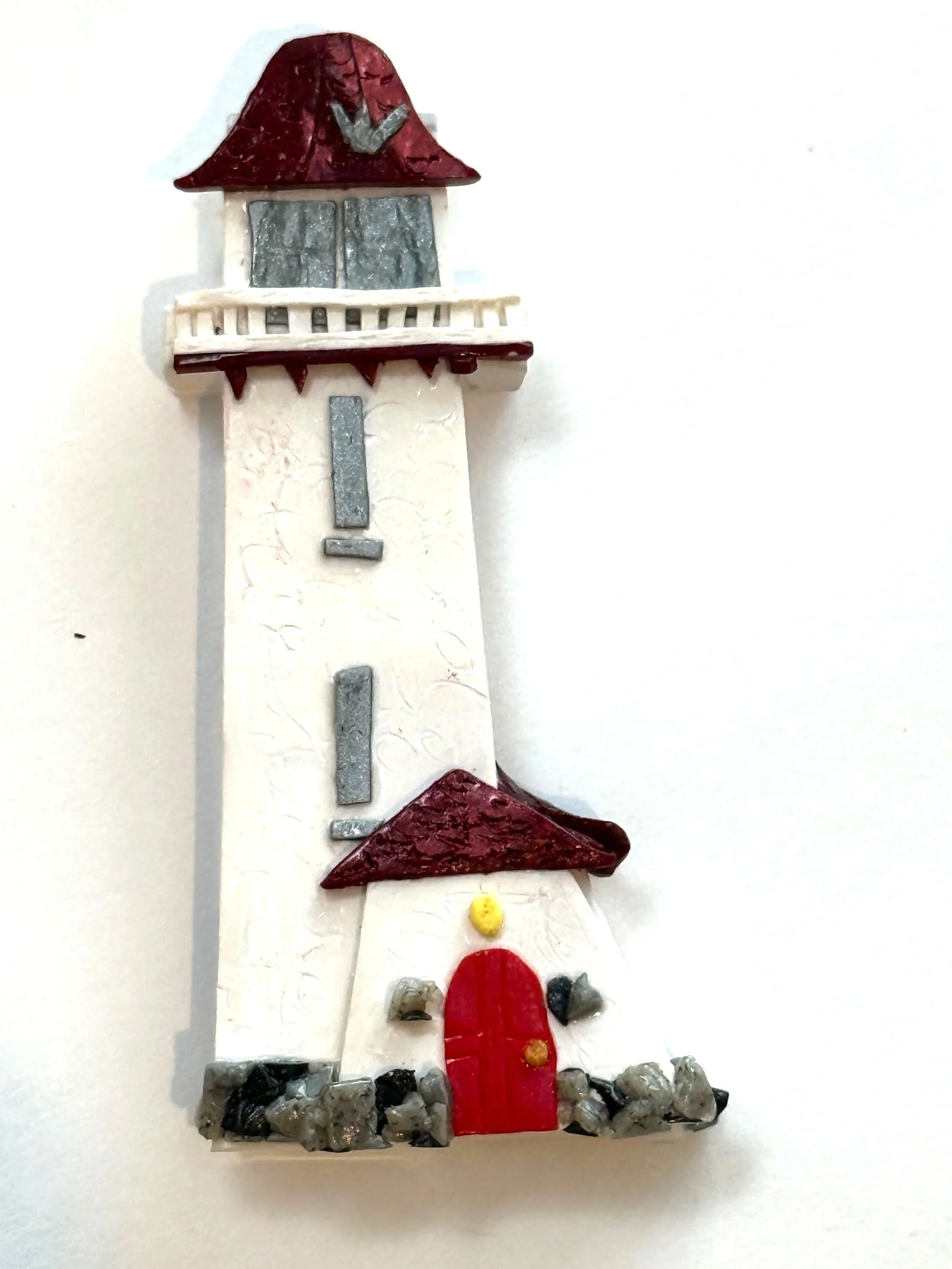Brigantine Lighthouse Mezuzah