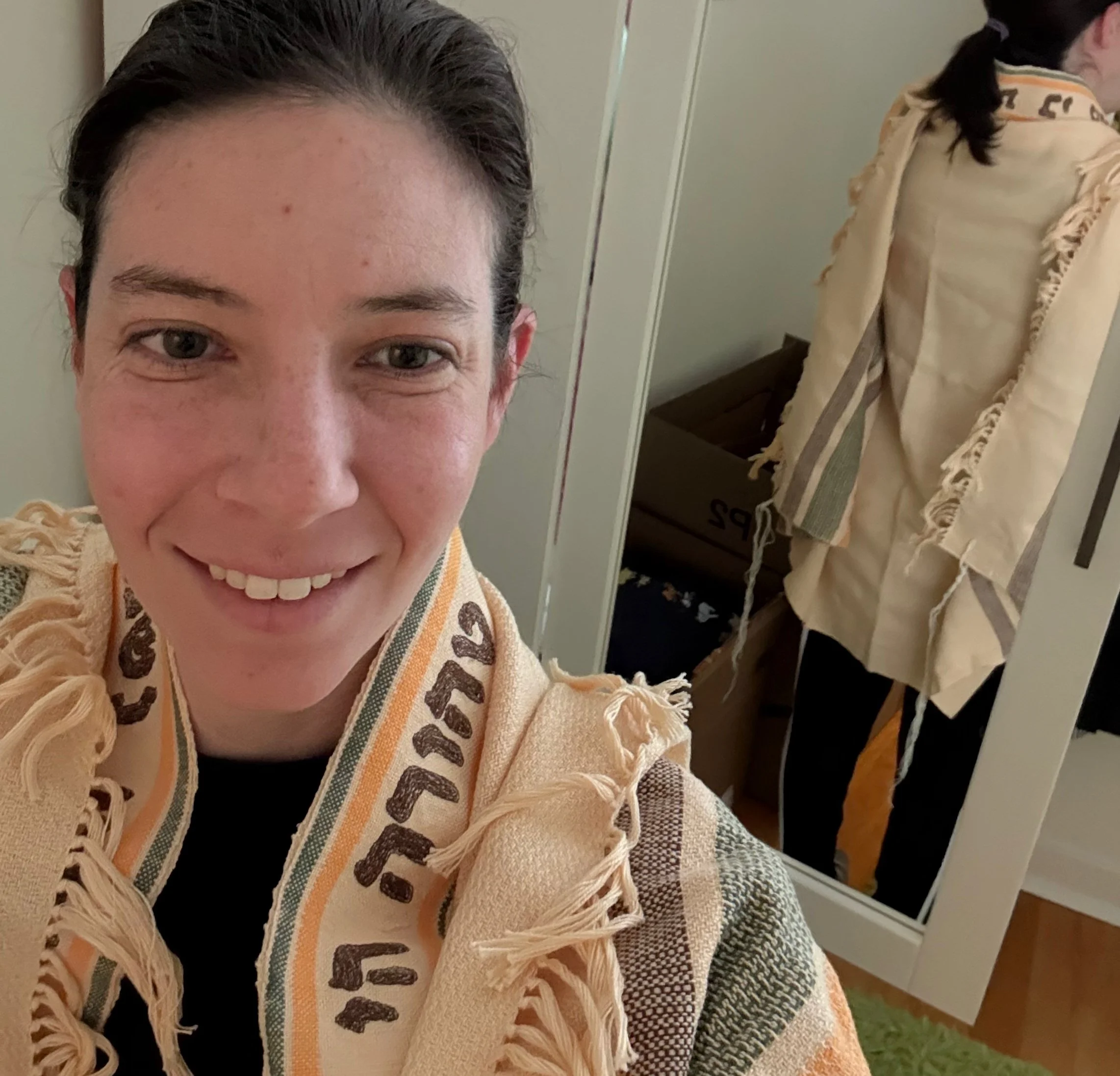 Morgan's Tallis, view of back