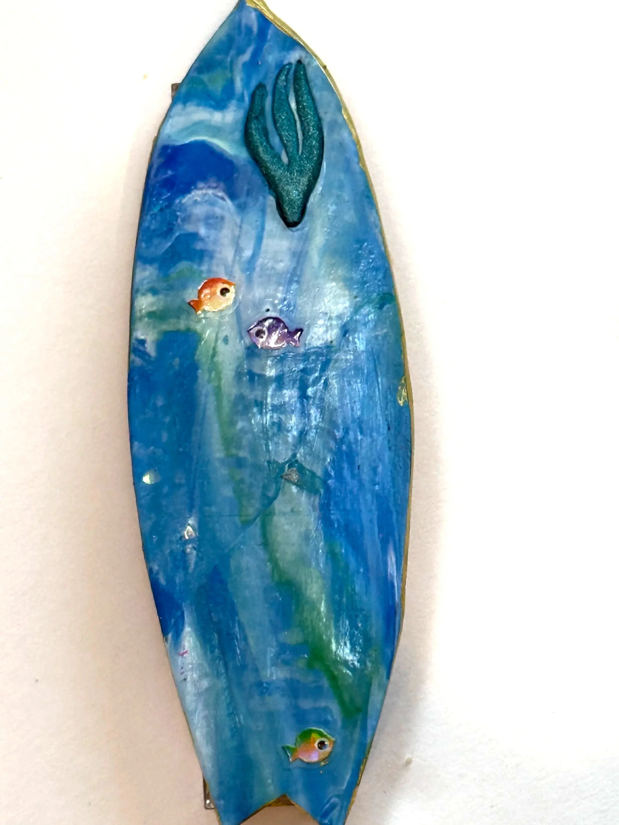 Ocean Breeze Surfboard Mezuzah