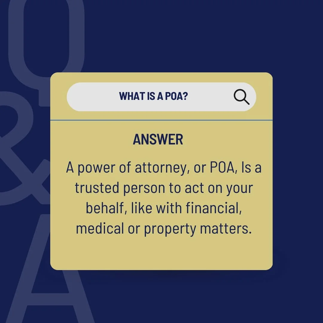 Power of Attorney isn&rsquo;t just paperwork&mdash;it&rsquo;s protection. ✍️⚖️ 
From what it is to when you might need one, knowing how a Power of Attorney works can help protect you and your loved ones. ✔️ ️ 
Swipe through to get the facts 👉 and fo