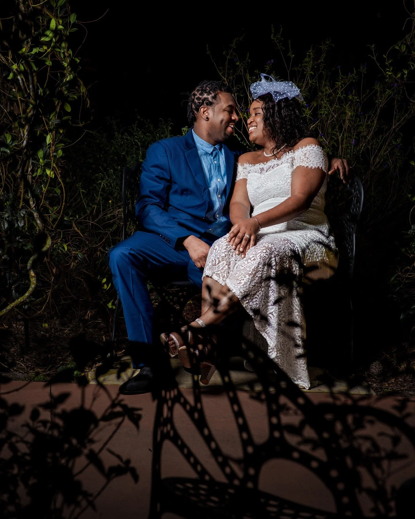 Whispering sweet nothings to sparkle joy.#wedding #nightwedding#outdoorweddings#weddingart