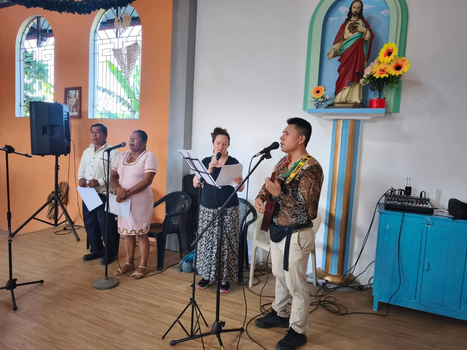 Singing at first communion Mass .jpg