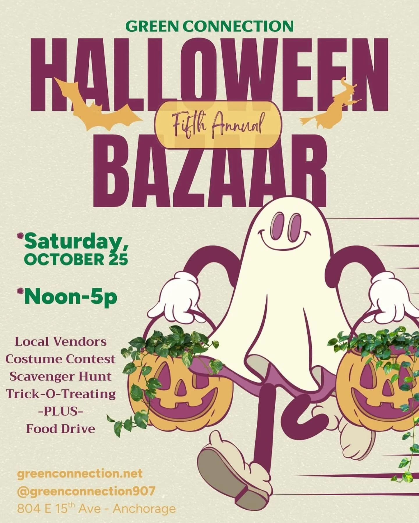 My first of four events this coming weekend - the costume contest will be held and 3pm and we are accepting food donations!