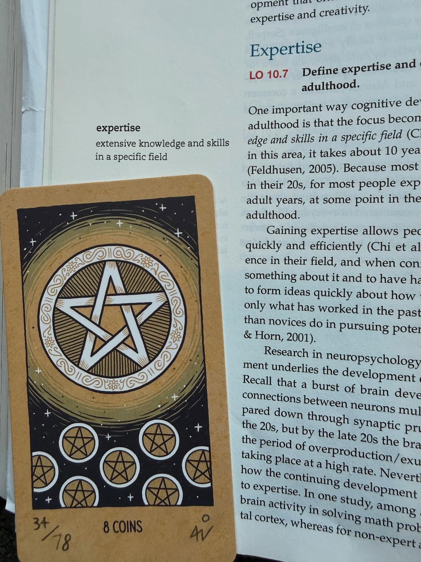 AHHH I received my Post Card Tarot Reading from @ari_wisner today ✨ Wonderful words of encouragement from them and their cards! Completely in alignment with my vision. / As time goes on you&rsquo;ll notice that my school work &amp; my tarot practice 