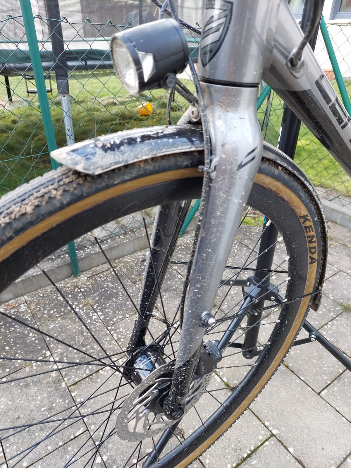 Gravelbike - das Versuchsobjekt "schmutziges Rad"