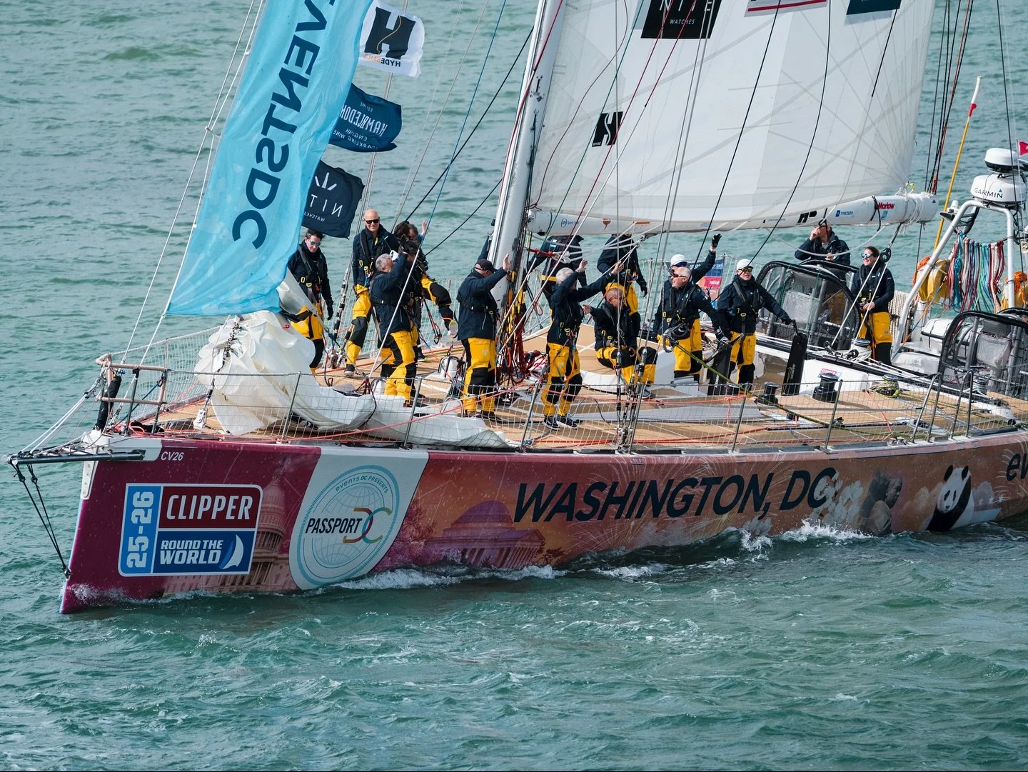 Start of the 2025 clipper around the world race
.
.
.
#clipperrace #sailing #offshoresailing #oceanadventures