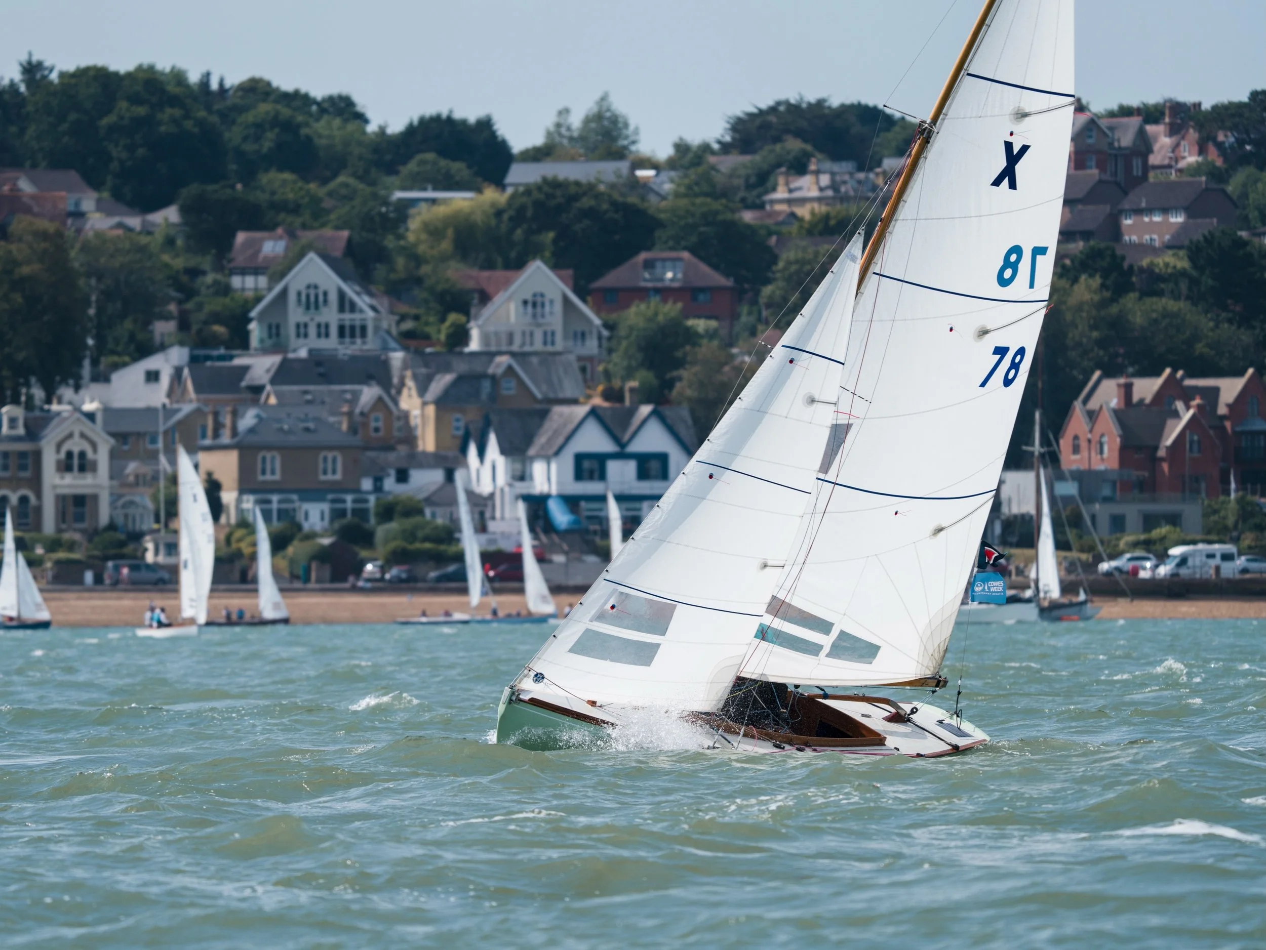 XOD Fleet at cowes week 
.
.
.
#cowesweek #xodclass #sailing