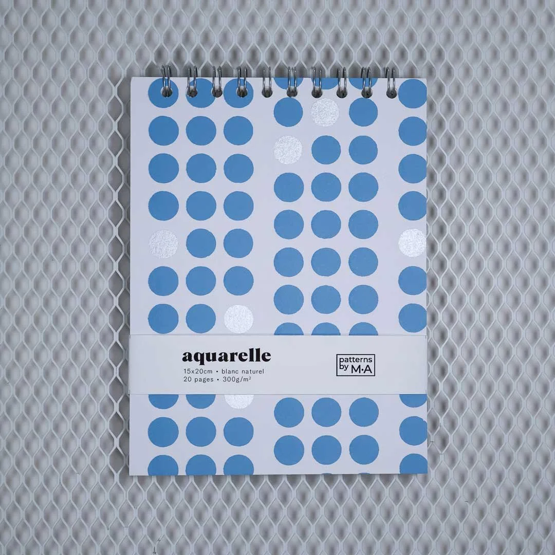 sinio | Grand bloc aquarelle