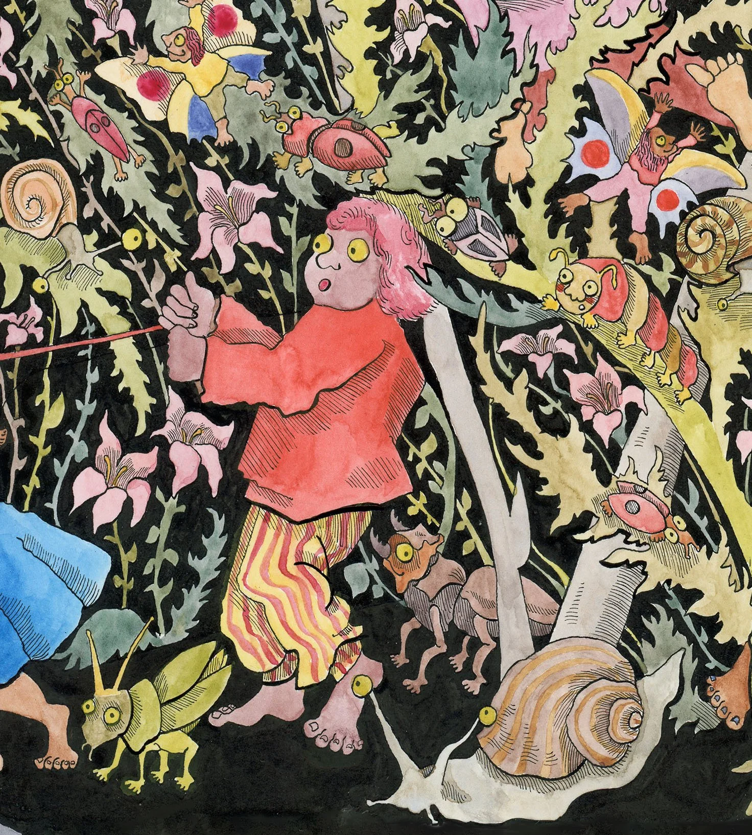 On my desk, A business man meets the fairy queen…