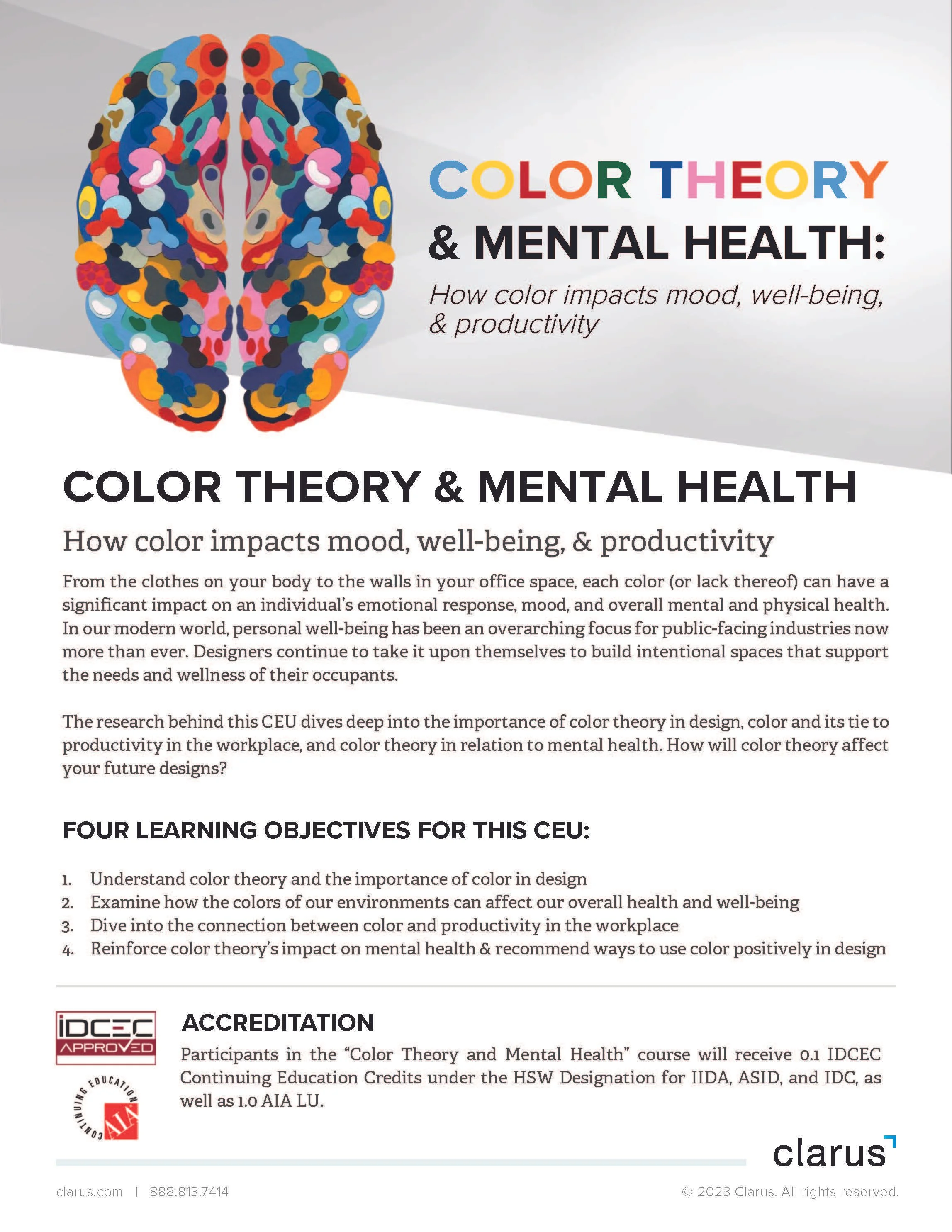 Color Theory & Mental Health