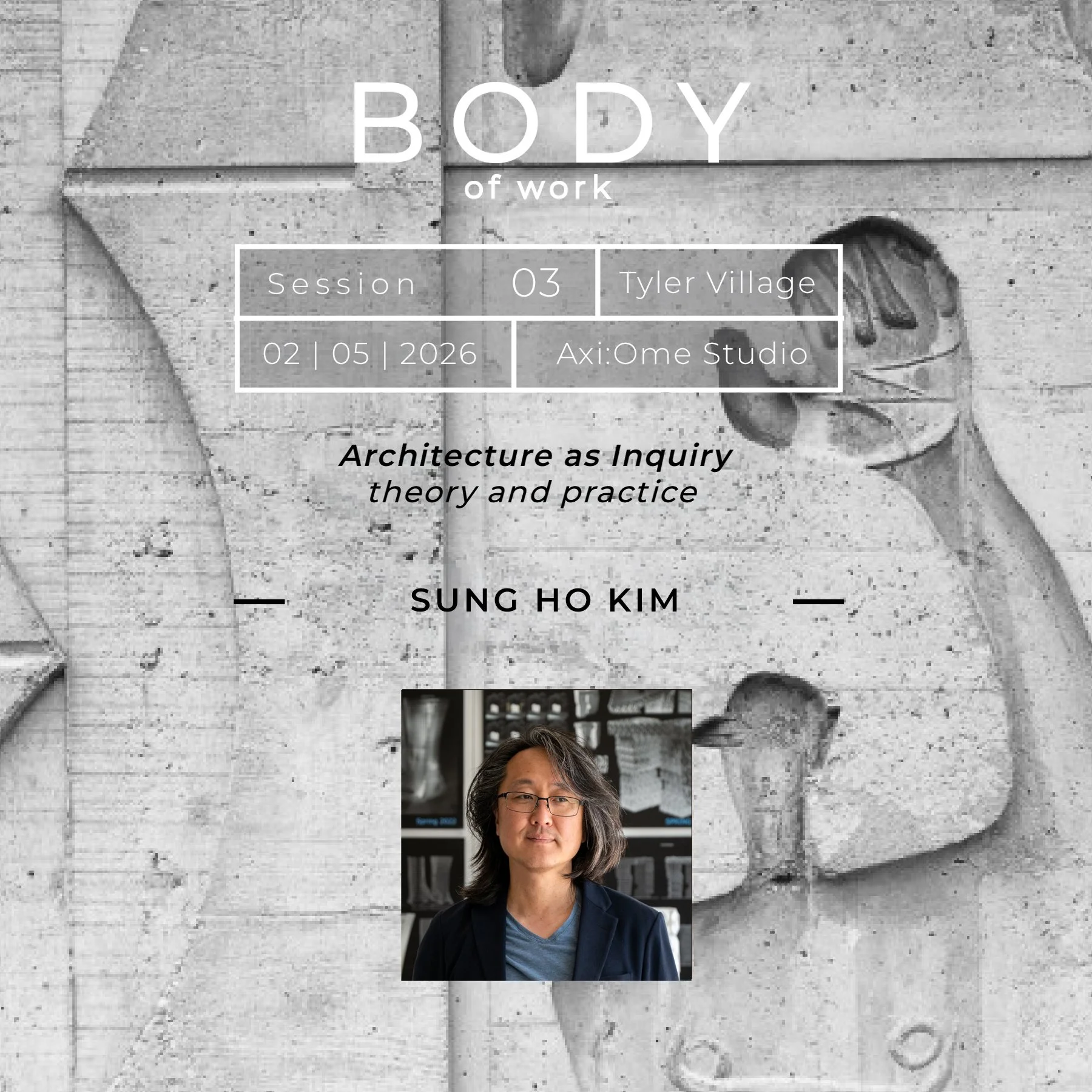 Body of Work: Sung Ho Kim