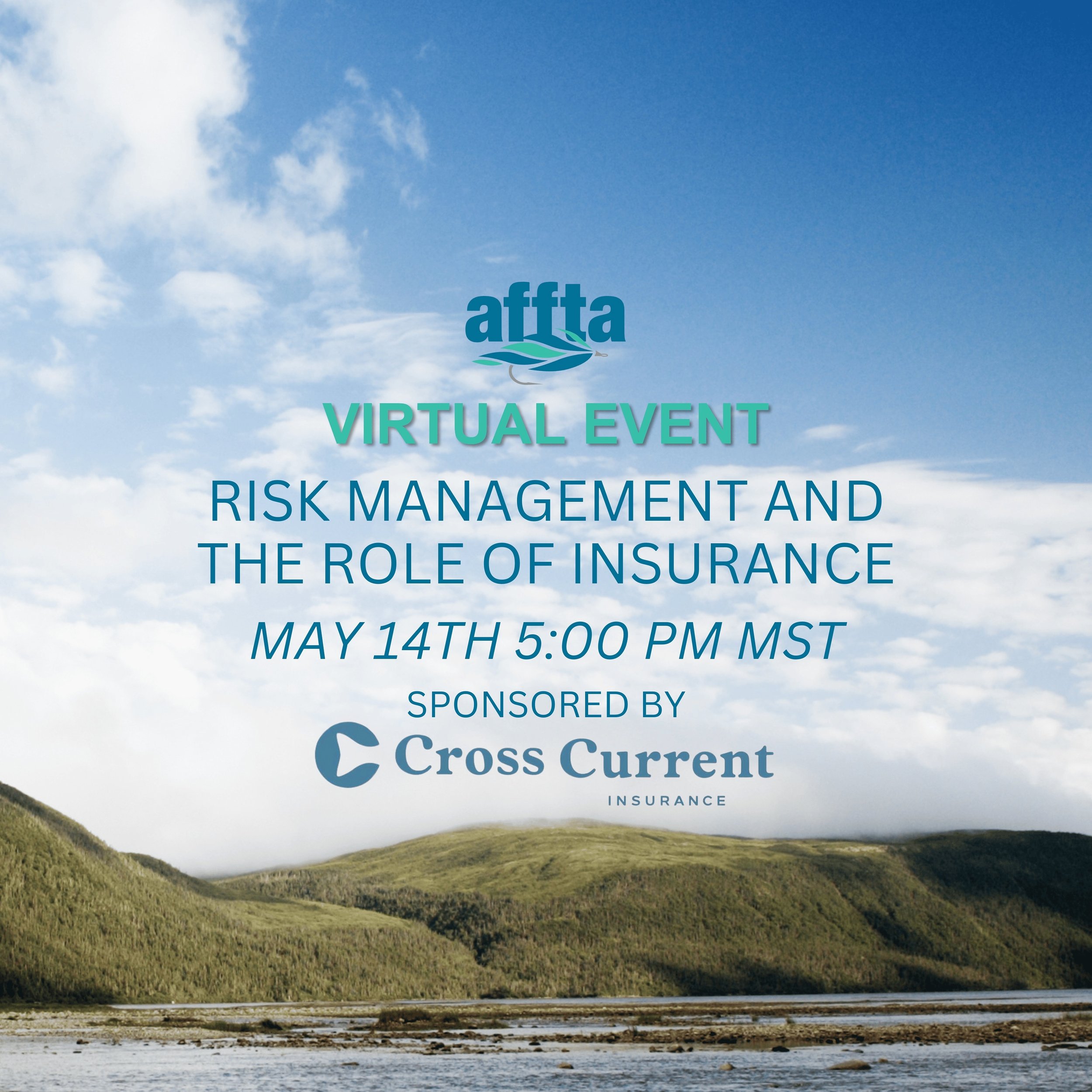 *Reminder* Don&rsquo;t miss out on the opportunity to learn more about risk management and the role of insurance! Join us for a members-only virtual event next Tuesday, May 14th from 5:00 PM - 6:00 PM MST sponsored by Cross Current Insurance.

Presen