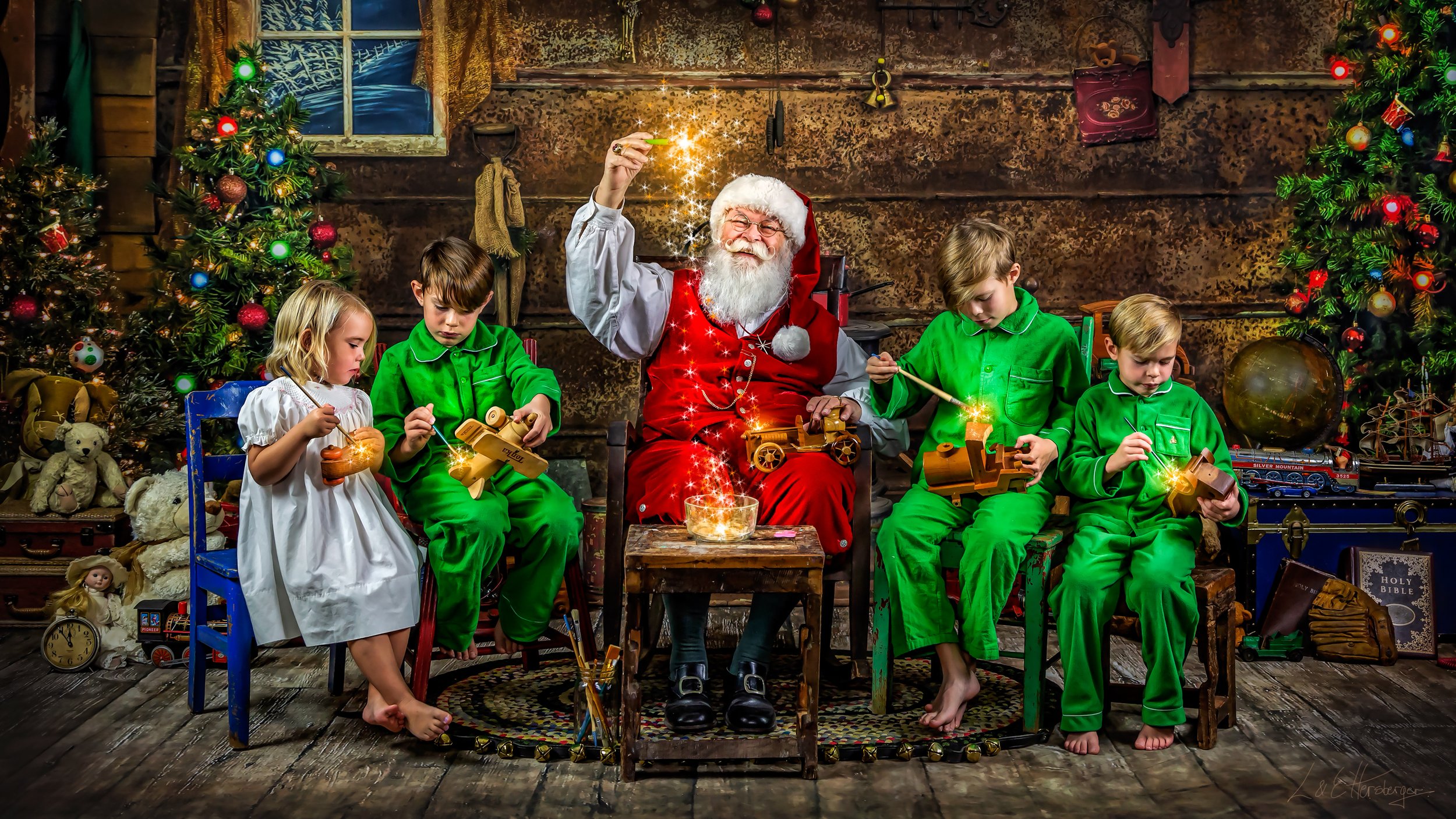 MASTERPIECE CHRISTMAS. Santa Photography