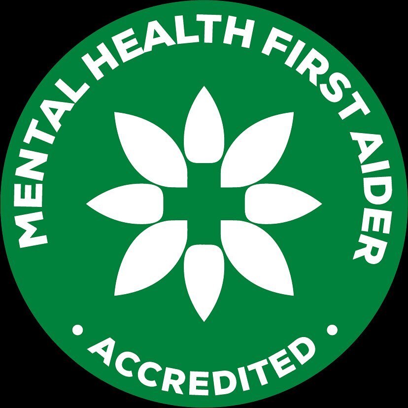 Proud to say I am now an Accredited Mental Health First Aider! 👏🏻👏🏻