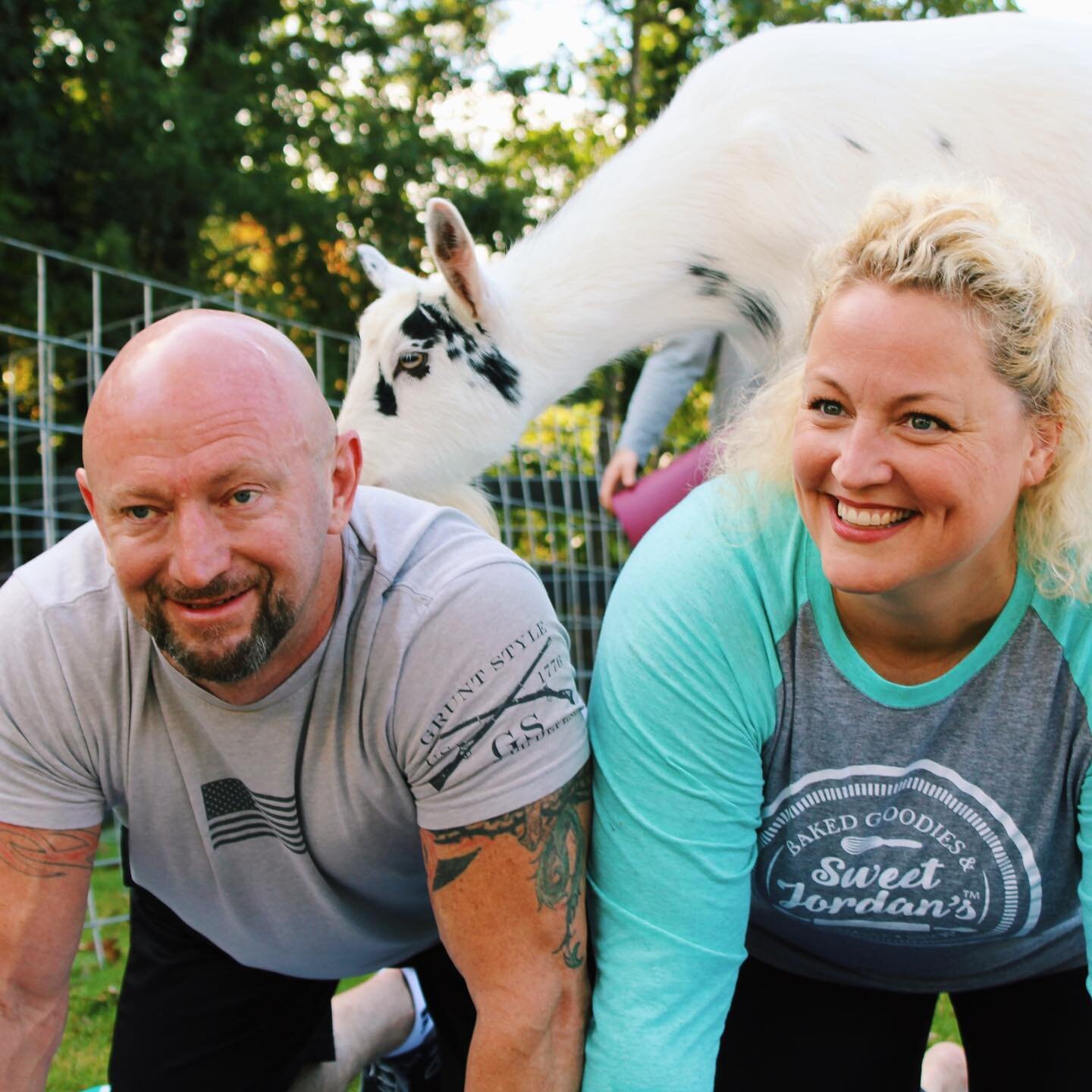 Hey Milton, have you &ldquo;herd?&rdquo; 📣🐐 Goat Yoga is coming BAA-CK to Broadwell Pavilion on Saturday, July 16! 🧘&zwj;♂️ Join us for #GOGAintheCity at 9am or 10am for a laid-back sesh, and leave feeling happy &amp; refreshed! 😌👌✨ Find tickets