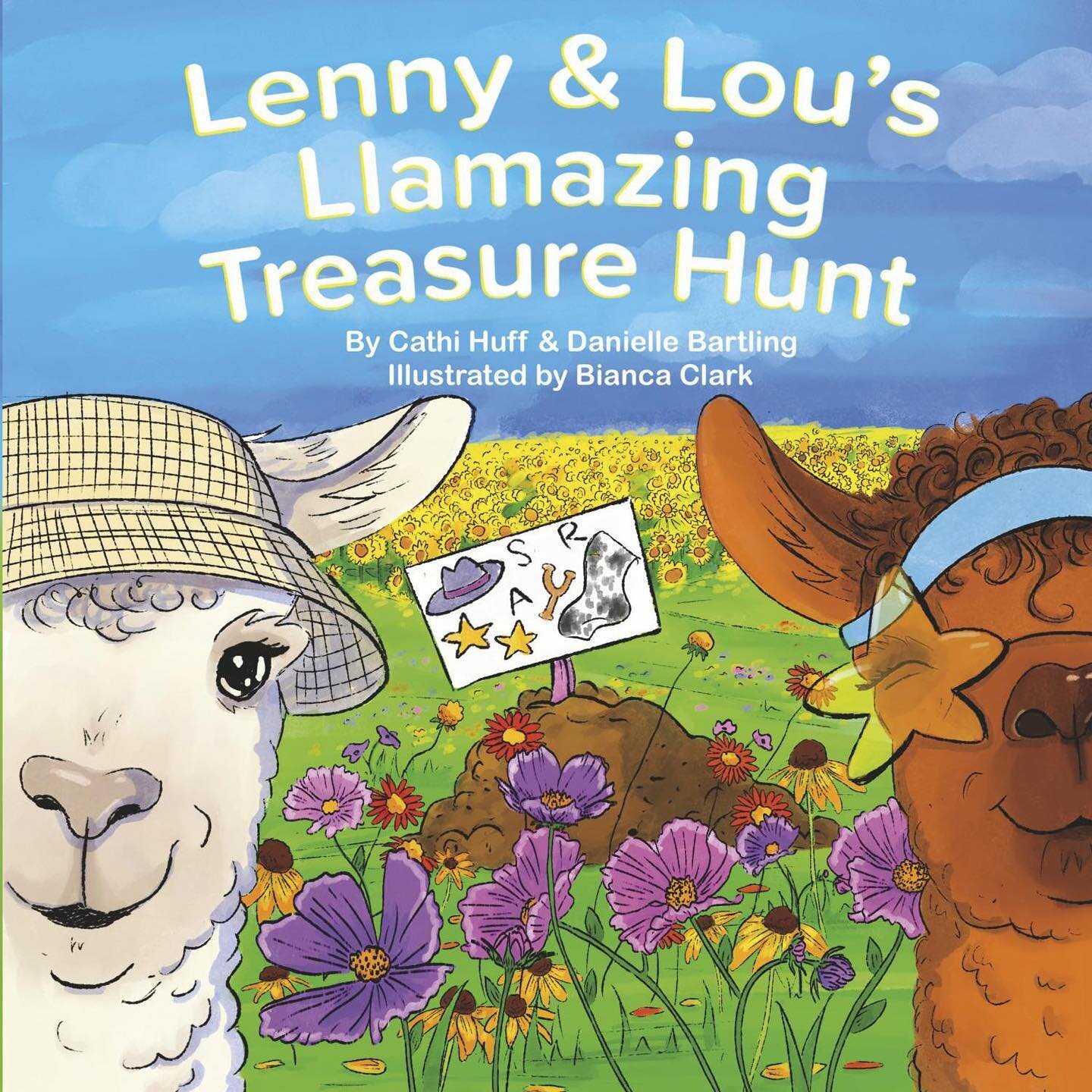 The moment we&rsquo;ve all been waiting for, especially @lennynlou, is finally here! 🦙🤩 &quot;Lenny and Lou's Llamazing Treasure Hunt&quot; is NOW AVAILABLE ON BOOKSHOP! 📗✨

🔍 Inspired by real-life animals at Atlantis Dream Farm, this vibrant fam