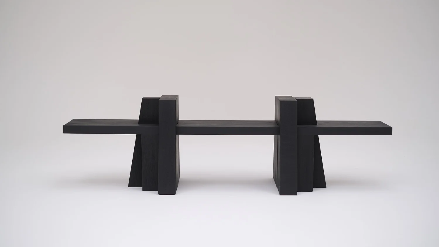Bunker Bench by Arno Declercq — complete product view
