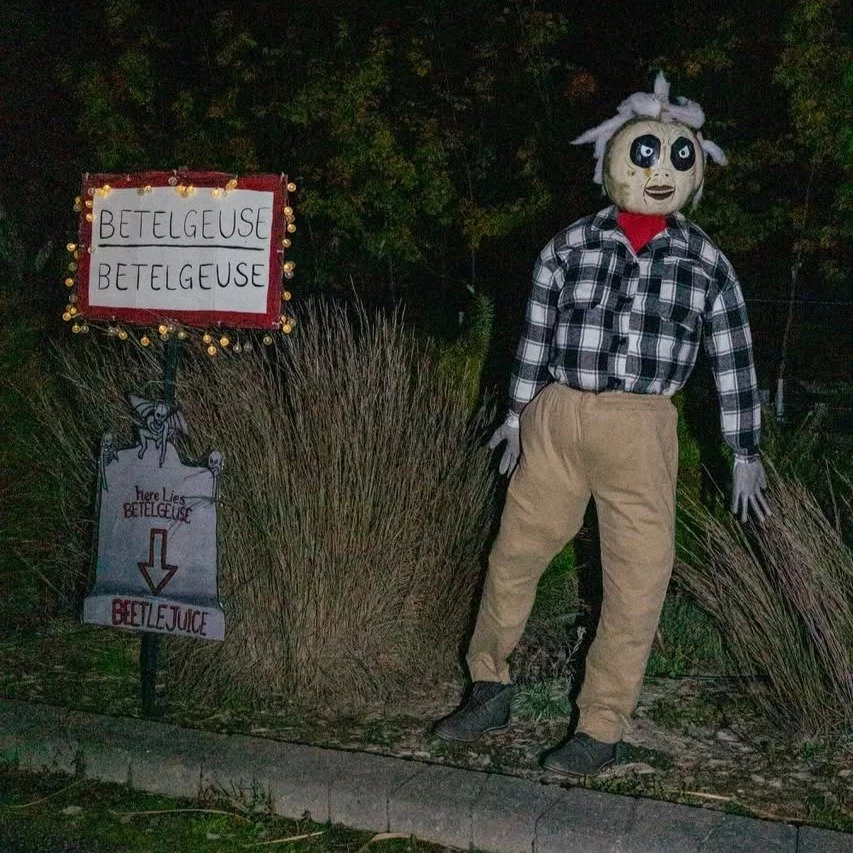I feel like it's a good time to remind everyone of the past three years winners of our scarecrow contest! This weekend is as good a time as ever to get your entry ready for this year!