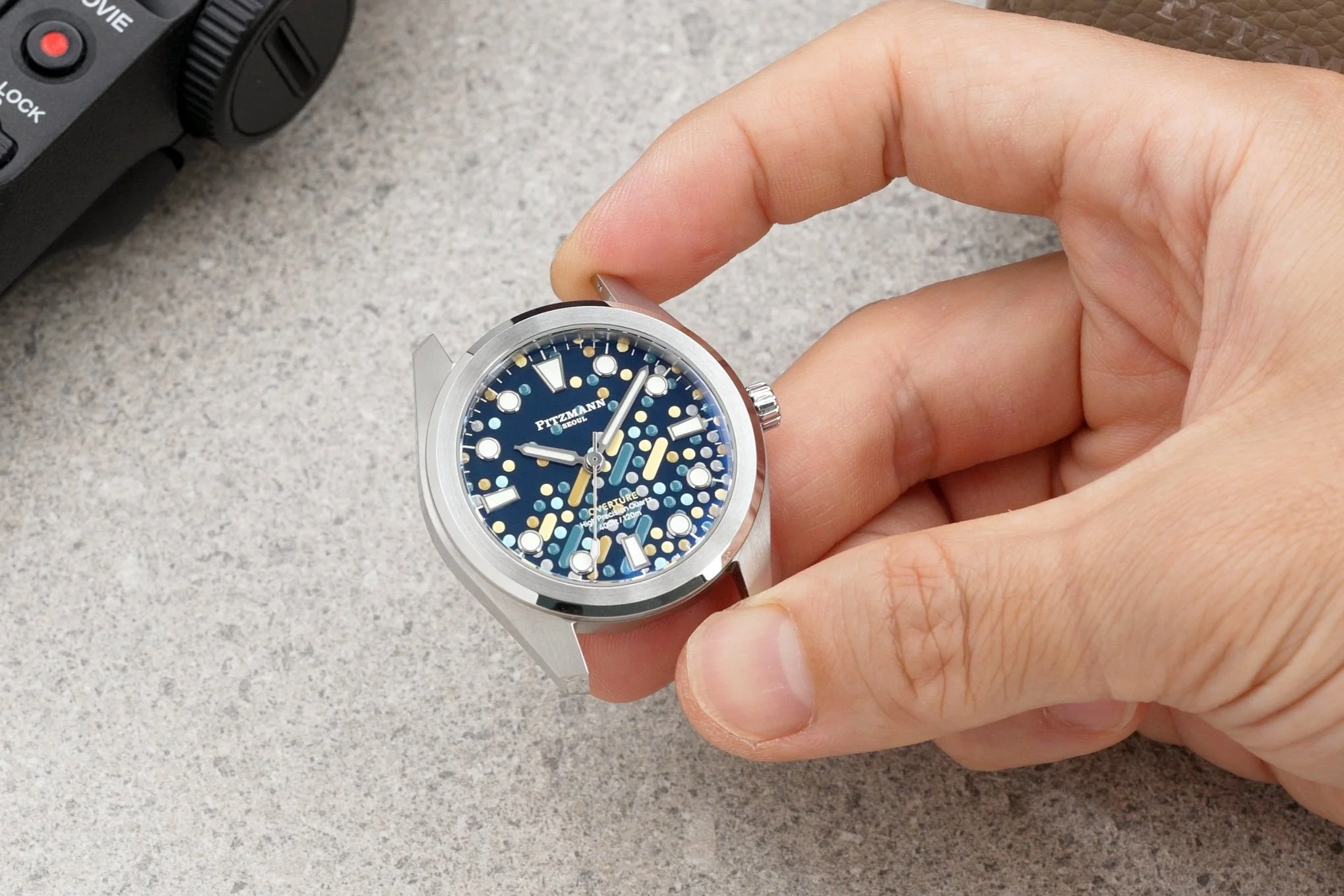 スモーキークォーツ　フォーゲル LUMINOX Atacama Field Day Date 45MM Quartz SS Men's Watch XL.1924