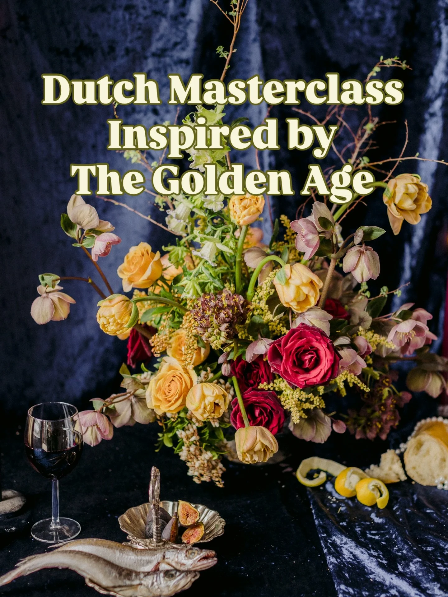 Can you believe that e&rsquo;ve been doing this one for 6 years and counting?
Join us for another magical Dutch inspired day of flowering with OPULENCE - channeling paintings and vanitas from another time and place in history.
Transport yourself to t