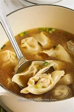 Traditional Pork Wonton soup