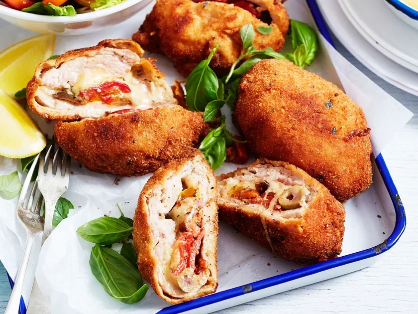 Stuffed Pork Schnitzel