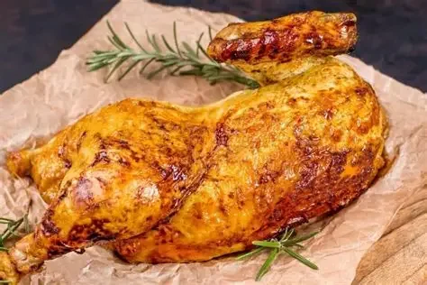 1/2 Fresh Apple Brined Smoked Chicken✴