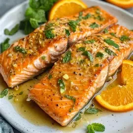 Orange ginger Salmon✴