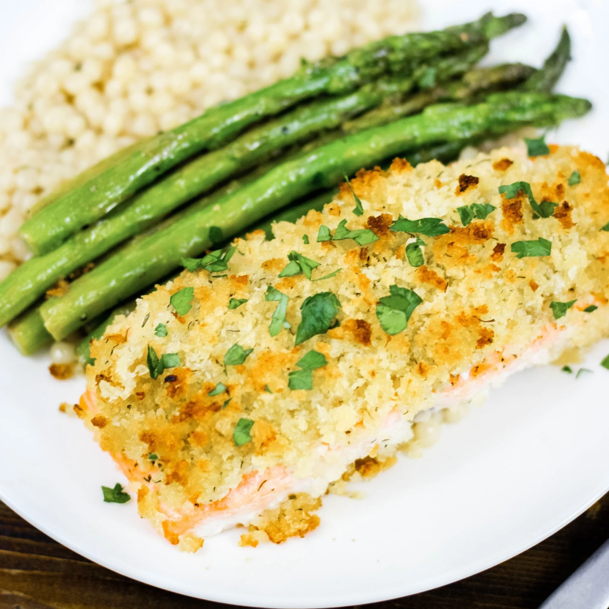 Horseradish Crusted Salmon