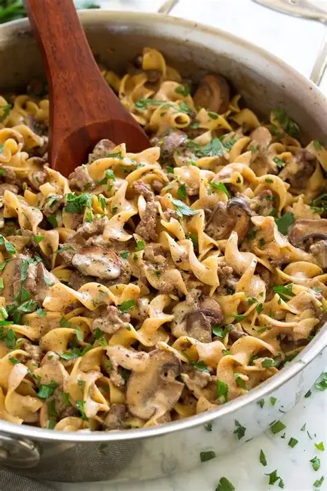 Beef Stroganoff