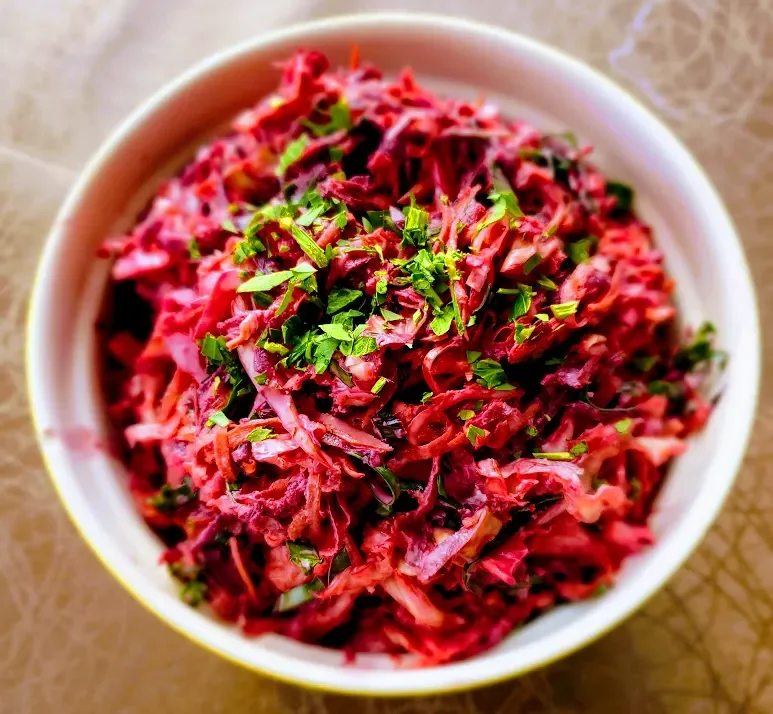 Vegan beet slawⓋ✴