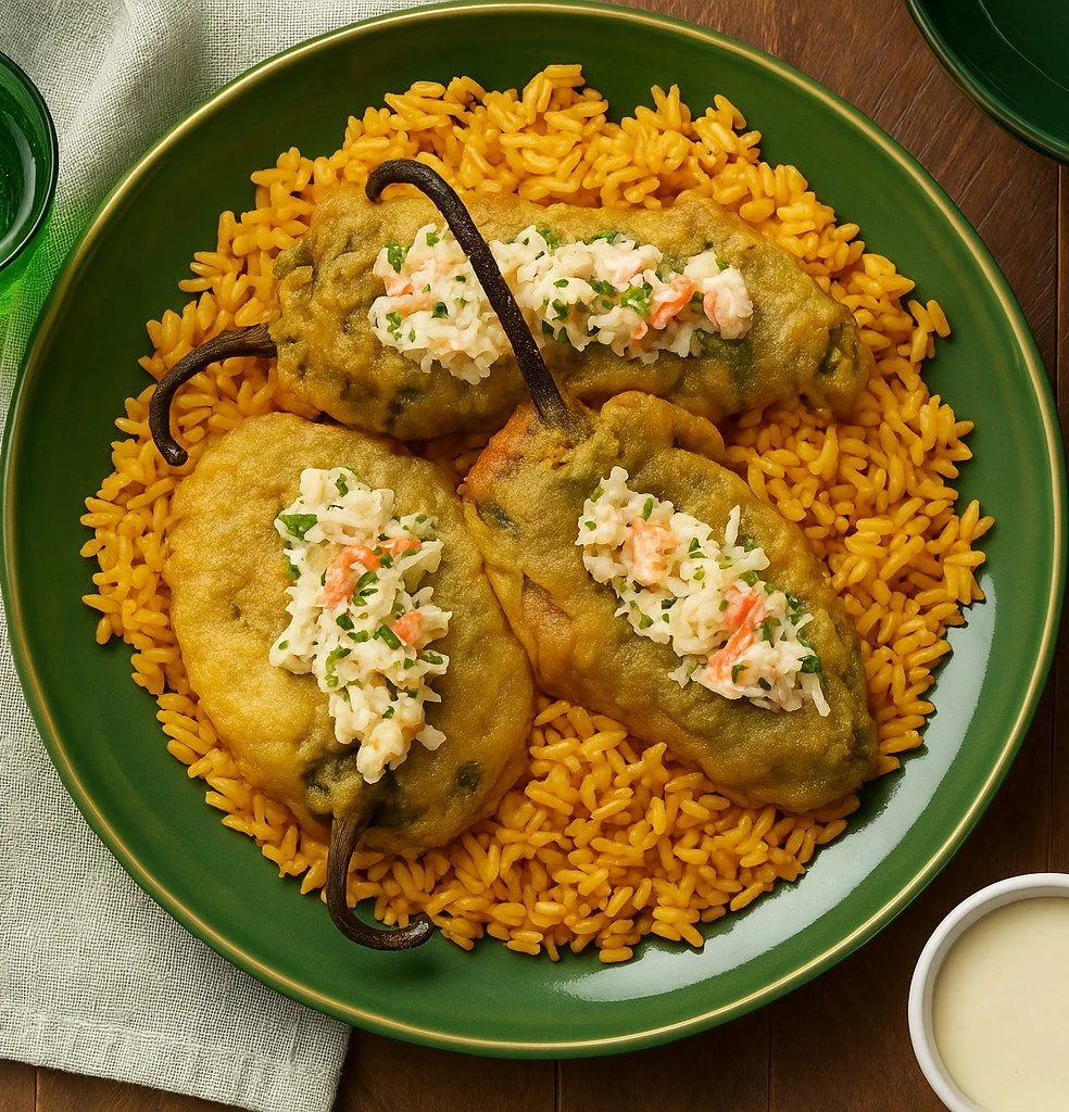 Shrimp Chili Relleno