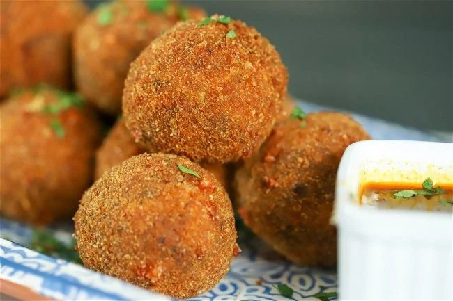 Indian Style Red Bean & Rice BallsⓋ