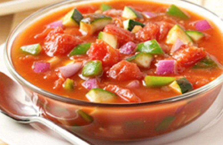 Summer Tomato Veggie SoupⓋ✴
