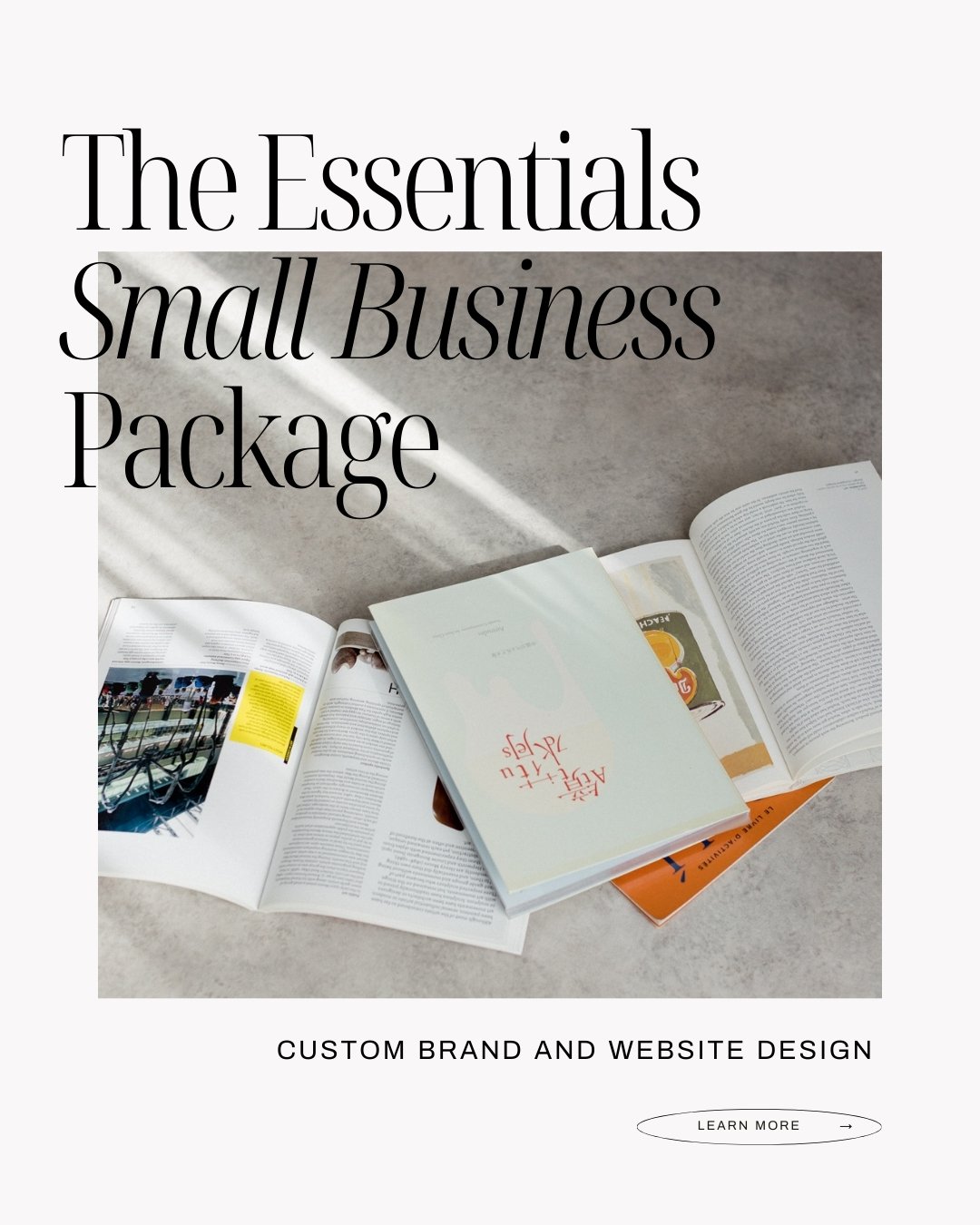 When it comes to creating the perfect visuals and website for your brand or small business, we know how overwhelming it can be to actually achieve that vision. 

Not knowing how to get from moodboard to a strategic, authentic, unique, and successful 