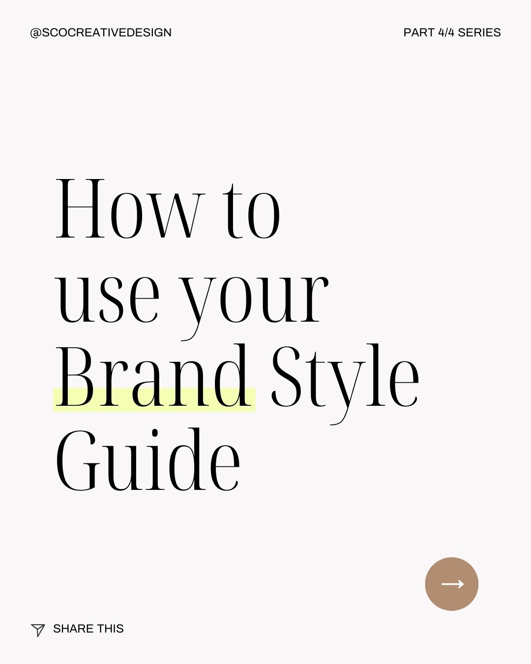 The brand style guide is such an integral part of the brand design process. It acts as a visual rulebook for maintaining a cohesive and impactful brand identity.

By following the guidelines listed in your brand style guide, from logo usage to color 