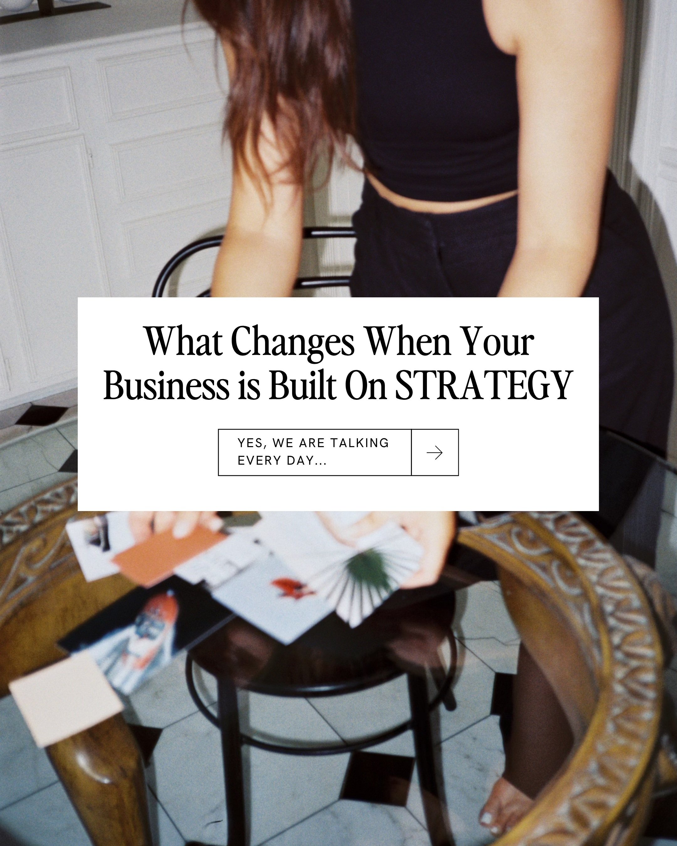 A strategic brand doesn't just change how your business looks, it truly changes how it feels to run.

Wondering if your brand is pulling it's weight? DM me "GROW" and I'll give your business a Working For You Score from 1&ndash;10, along wi