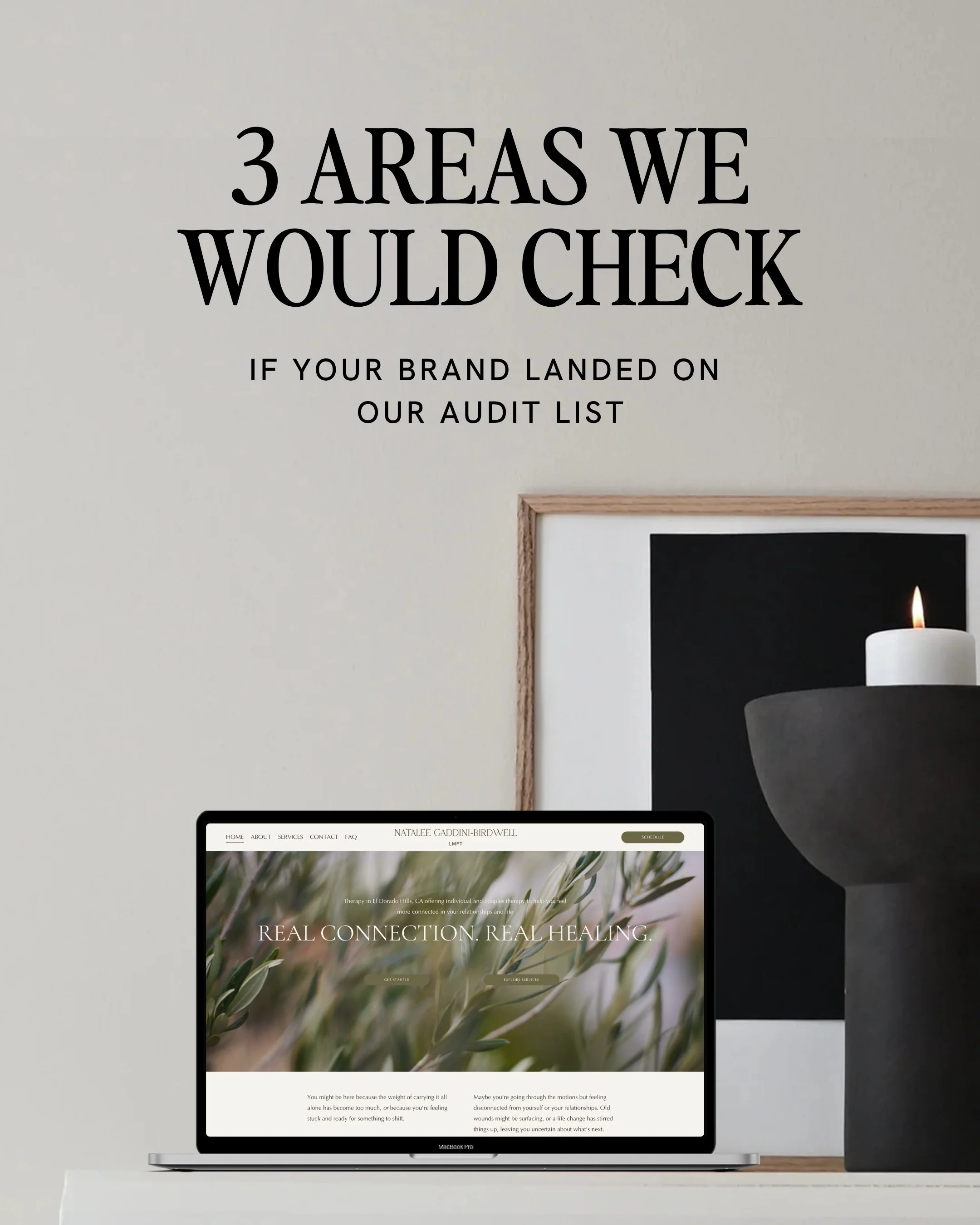 We are letting you in on a little secret 🤫One of the first few things we check when a new inquiry lands in our inbox has nothing to do with design.

We ask one simple question: How hard is this brand actually working for them?

Of course, your brand