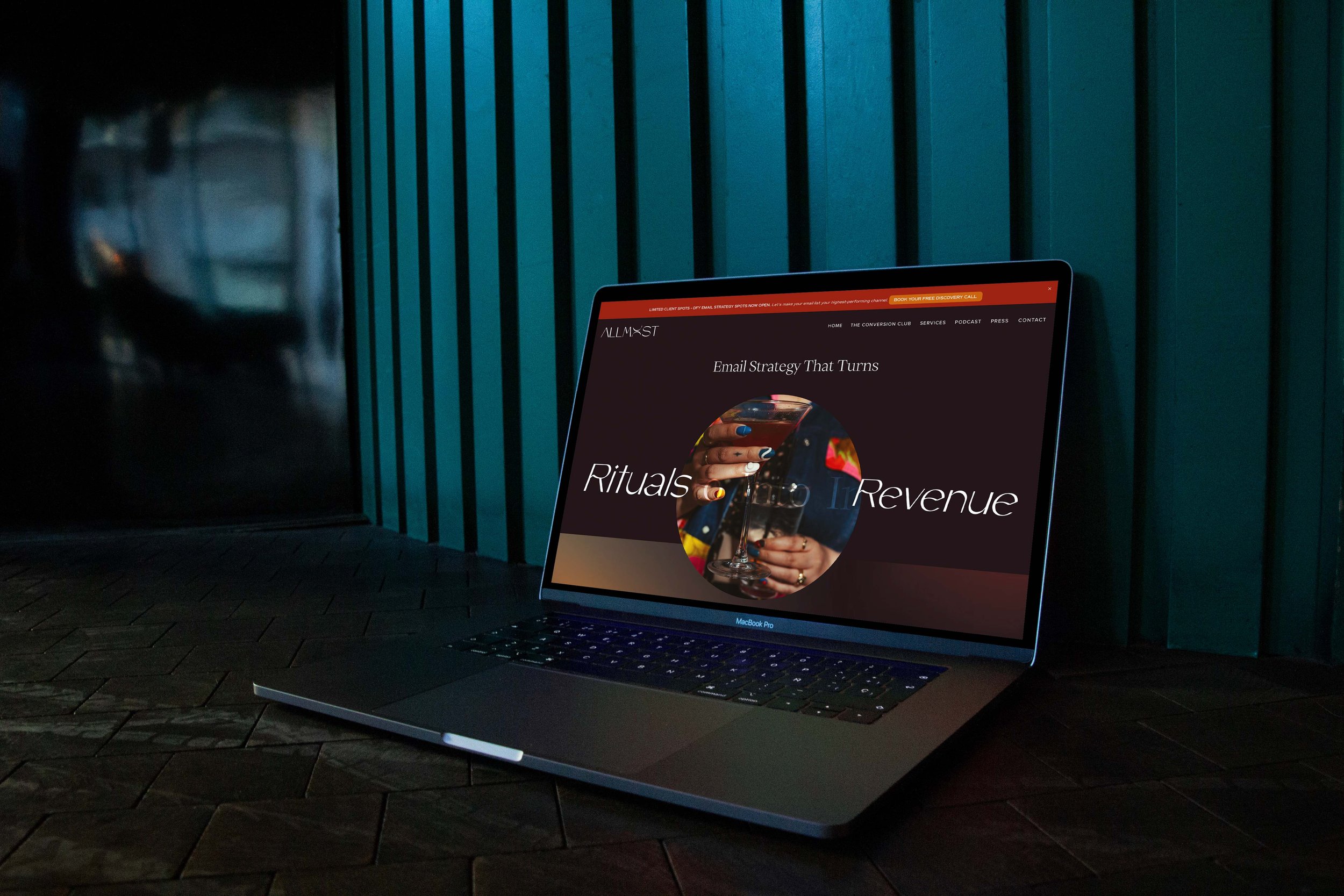 Bold website design