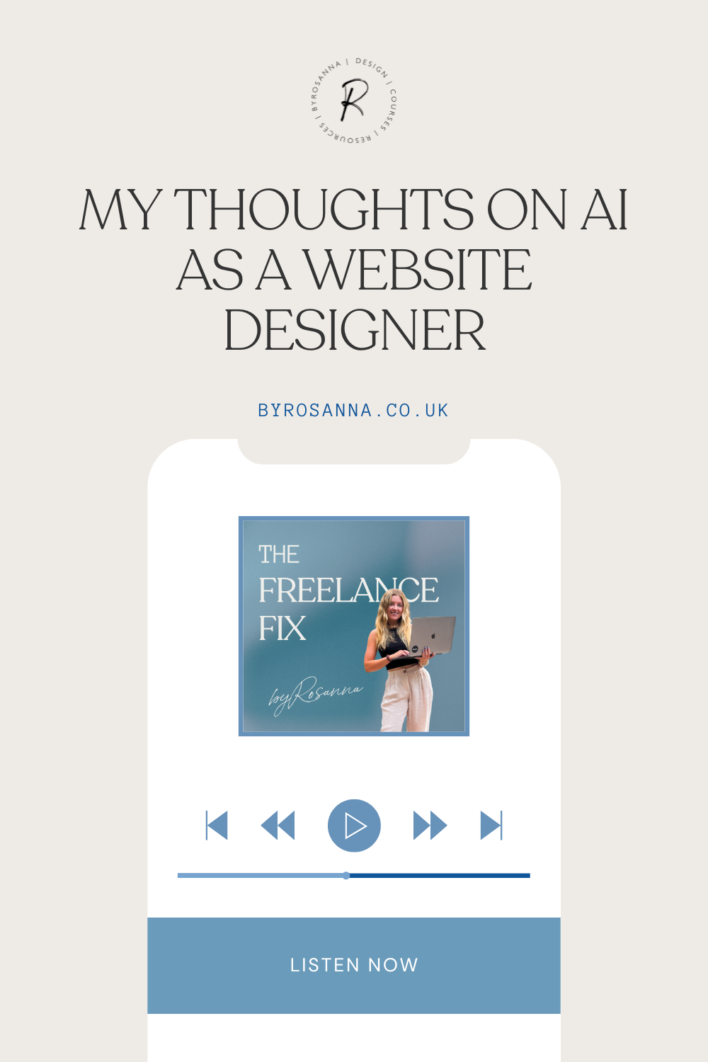 My thoughts on AI as a website designer