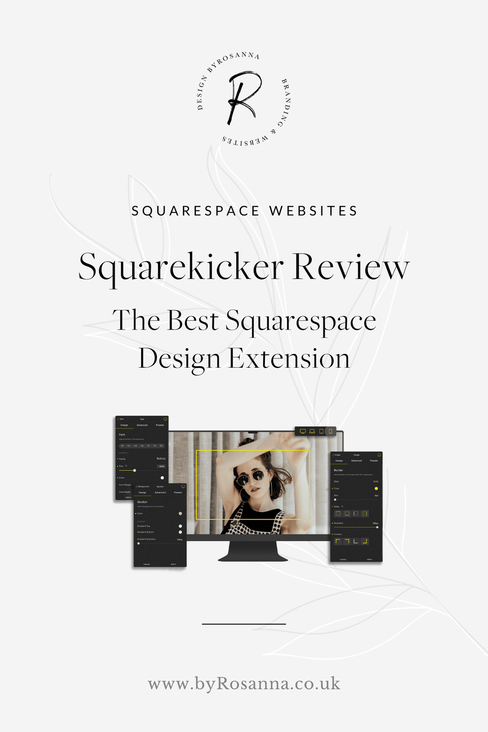 Squarekicker Review: The Best No-Code Squarespace Extension | byRosanna | Squarespace  Website Design UK