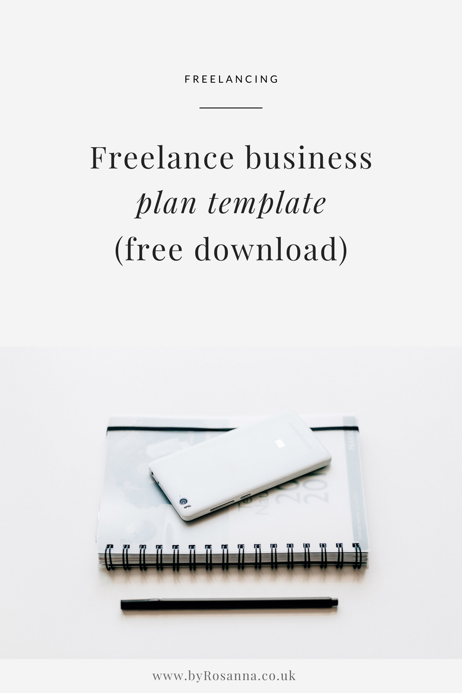 freelance business plan template