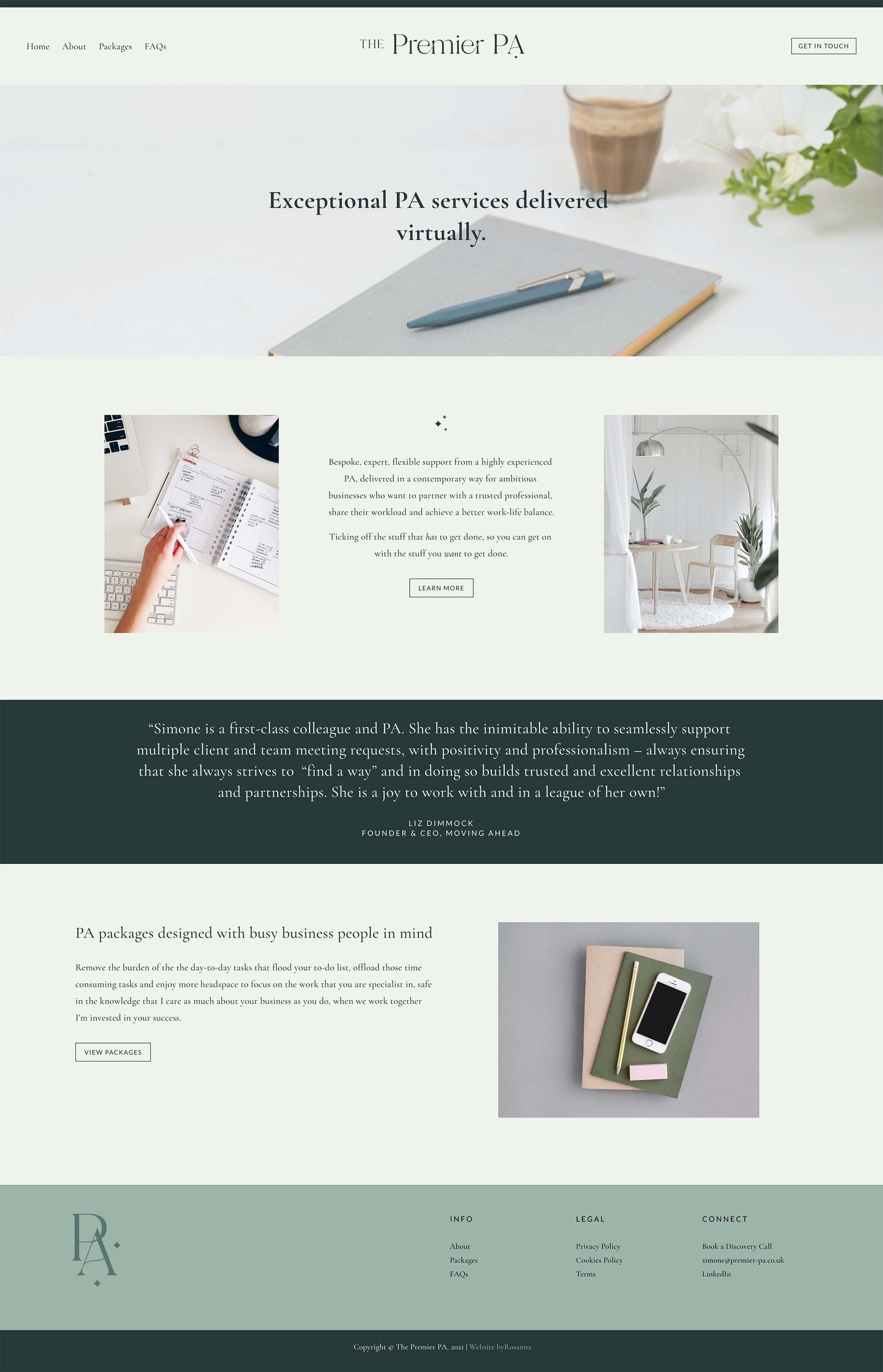 Website Design | byRosanna | Squarespace Website Design UK