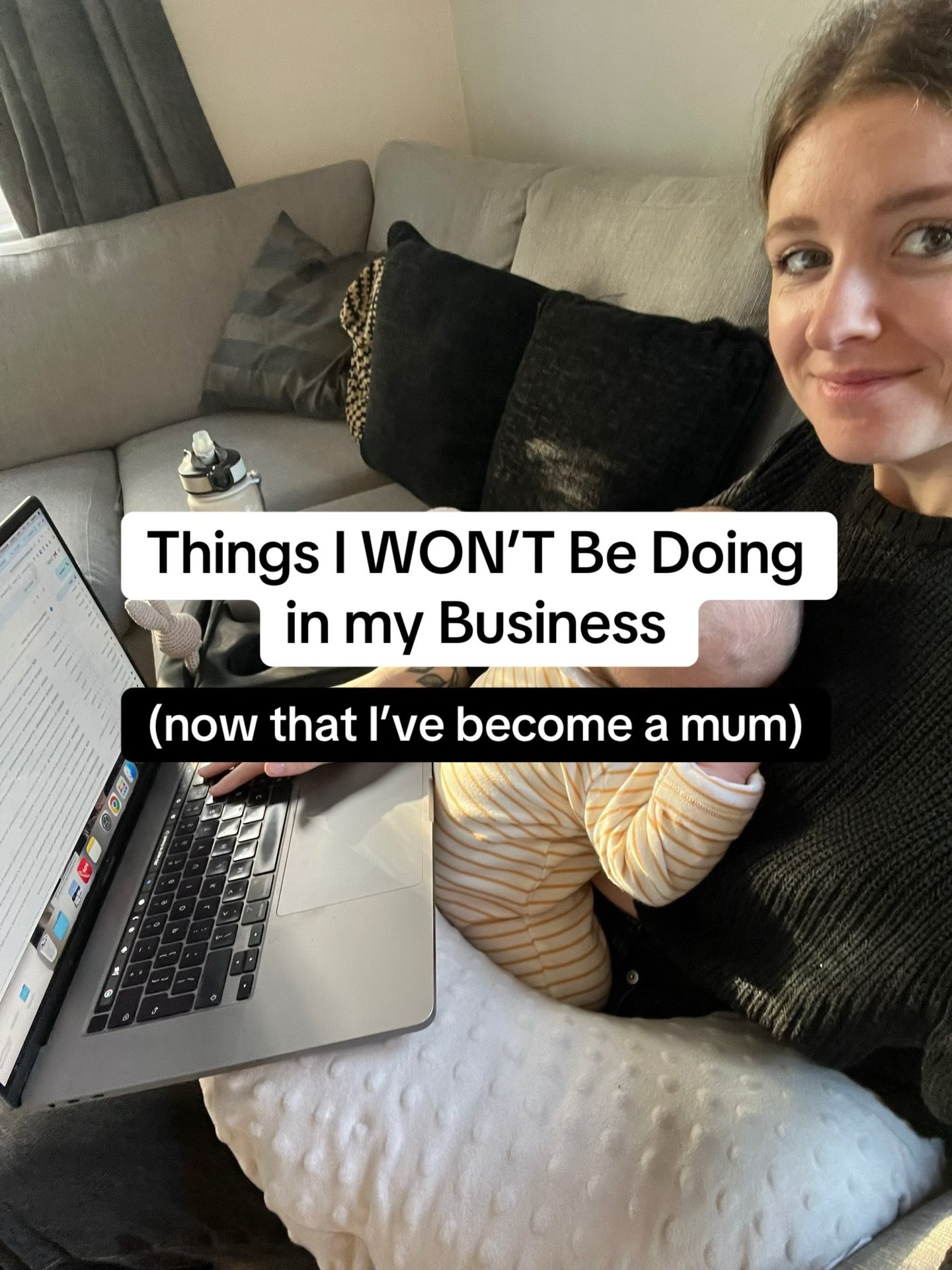 Motherhood has humbled me 😅 

I used to think I was streamlined and effective with my time, but having a newborn has made me wonder wtf I was doing 🤣

I know that my next era in business needs to be SERIOUSLY lean and focused, like never before! Be