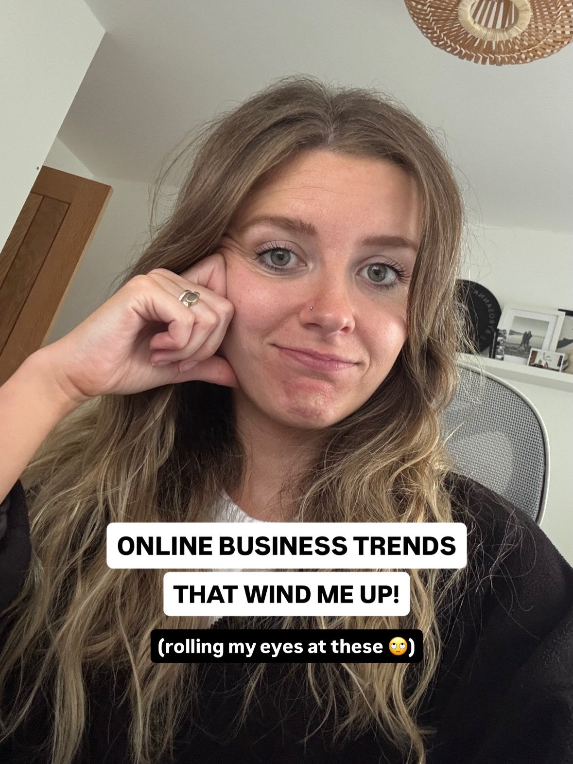 The last slide has me ROLLING MY EYES through my head 😂

(Did you just think I&rsquo;d become a MEAN GIRL for a sec? 👀) 

Unfortunately I love a trend and I loveee being a basic online business babe ✌🏼

#onlinebusinessowners #womenownedbusinesses 
