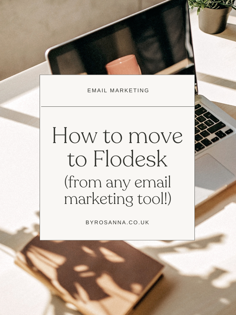 How to migrate to Flodesk from Mailerlite (or any email marketing platform!)