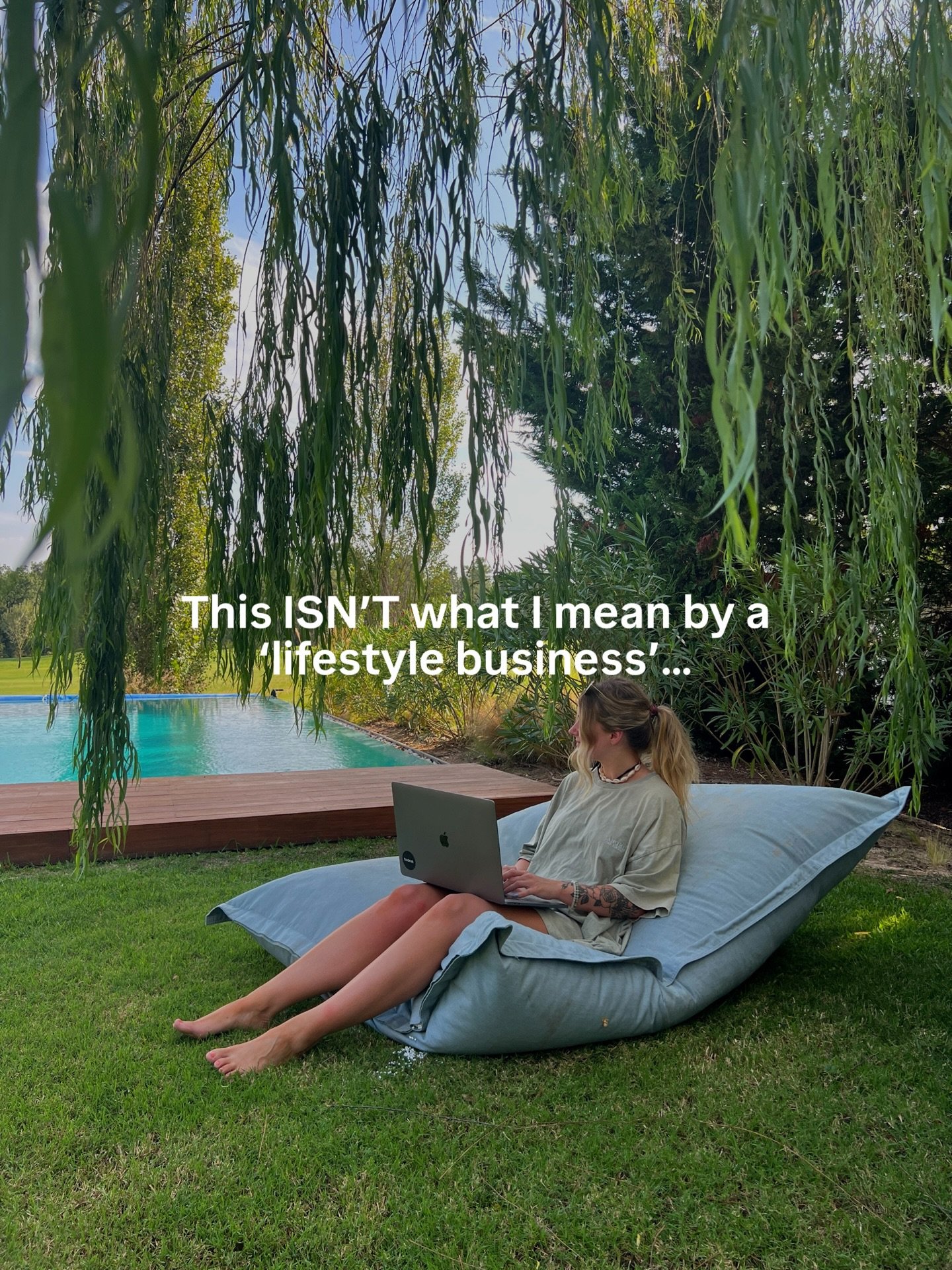 What real freedom in your business actually looks like day to day 🙏

This is a conversation I&rsquo;ve been having lately with some of my business pals - for most of us the goal isn&rsquo;t all about laptops by the pool. 🍹

We want to build busines