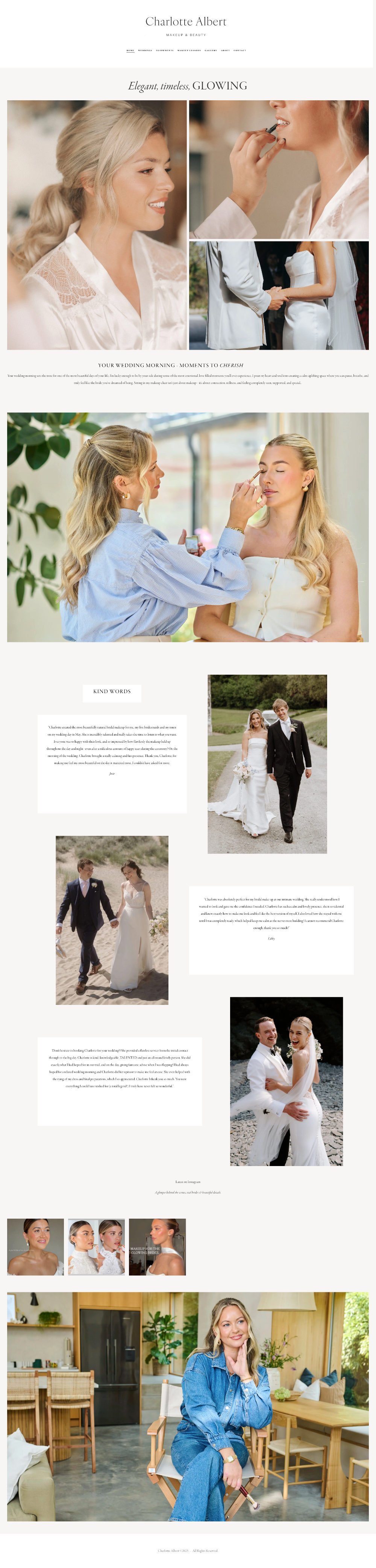 Old Squarespace website