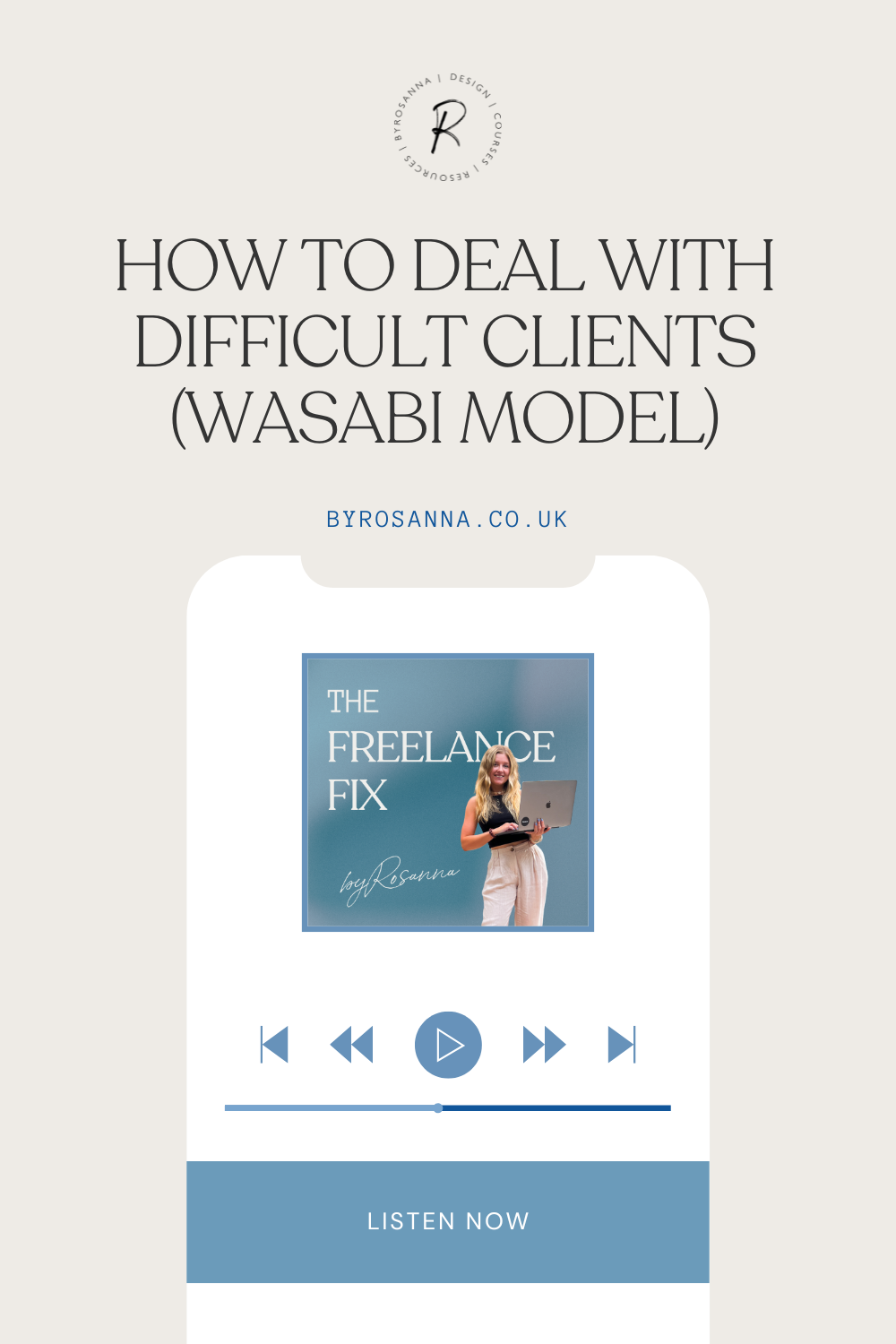 How to deal with difficult clients (my WASABI model)